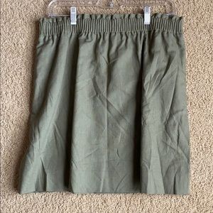 J. Crew Green skirt